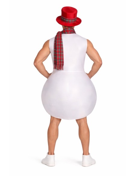 Fantasia de Boneco de Neve Tamanho L | Fantasias para Adultos O Rei do Carnaval
